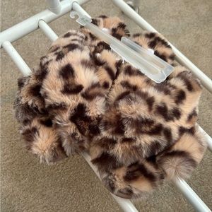 Brand New Cheetah Slippers